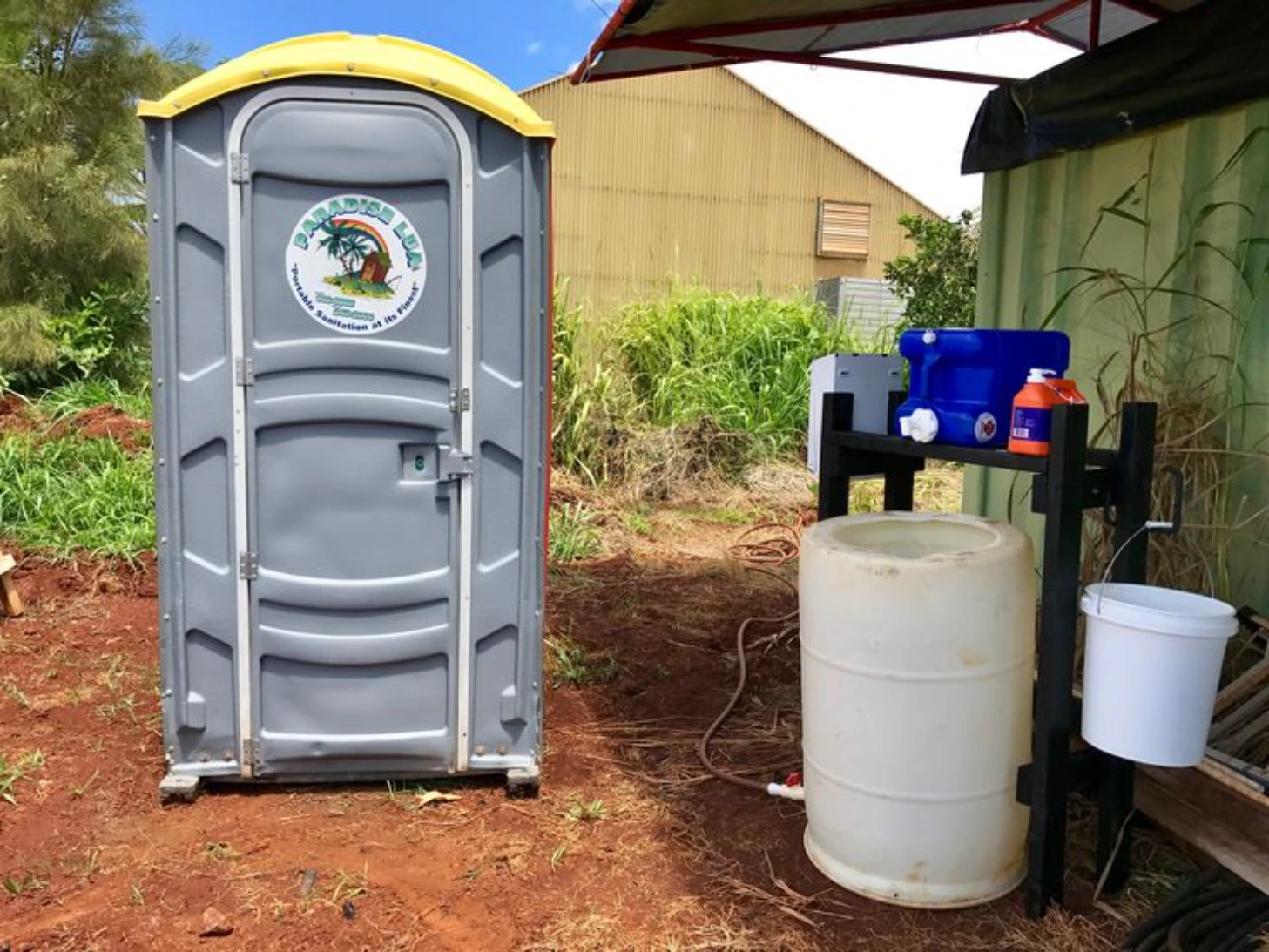 Standard porta potty rental unit available for delivery in Richmond, VA