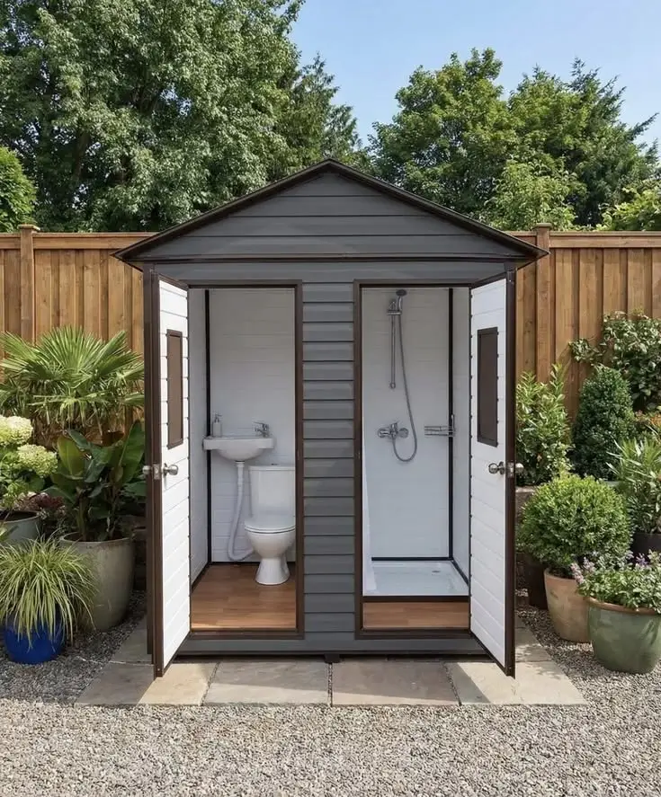 portable toilet